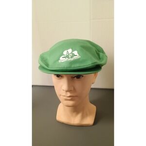 Texace Flat Cap Mens OSFM Green Excellent Vintage Buttons Invitational Golf Hat